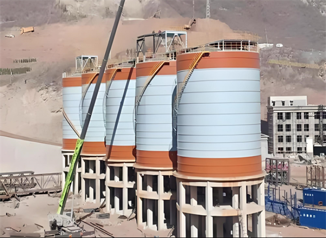 二连浩特高架钢板仓