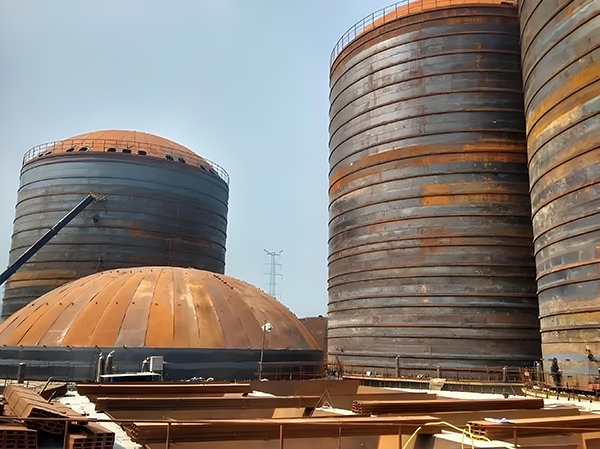 二连浩特焦粉钢板仓